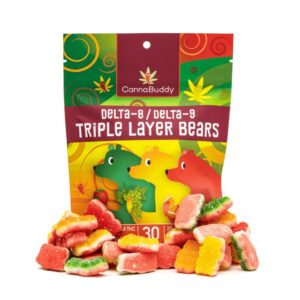 Delta 8 & 9 Triple layer Bears gummies 1500mg