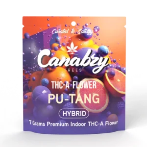 Hybrid THC-A Flower – 7 Grams – PU-Tang