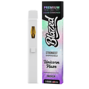 THCA + Delta 9P 3 Gram Disposable – Unicorn Haze