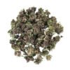 Cannabis buds from Cannablisshop Europe with purple and green hues.