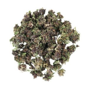 Cannabis buds from Cannablisshop Europe with purple and green hues.