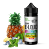 CBD E-Liquid with fruit and menthol flavor for vaping.