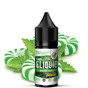 CBD E-Liquid Menthol Flavour 1000MG Max Strength