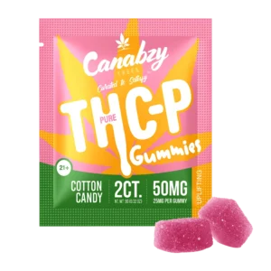 THC-P Pure Gummies 50mg - Cotton Candy