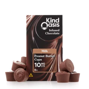 THCp Infused 10g - Peanut Butter Cups - Milk Chocolate 8ct