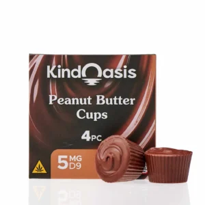 THCp 5mg - Peanut Butter Cups - Milk Chocolate 4ct