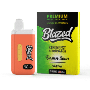 THCA + Delta 9P 5 Gram Disposable – Damn Sour