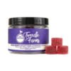 Mixed Berry Nighttime Gummies with CBD and Melatonin for Sleep.