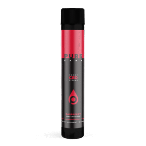 Raspberry CBD honey sticks tube for effortless relief and wellness.
