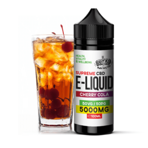 Supreme CBD E-Liquid 5000MG Cherry Cola