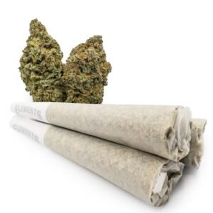 Indica THCa Pre rolls (Cookies bleus) - 4 Per Pack