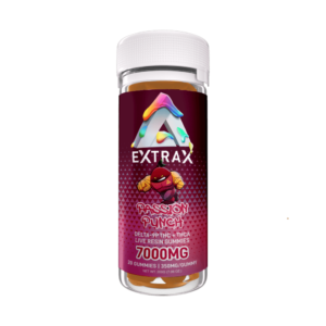 THCa Adios Gummies 7000MG – Passion Punch