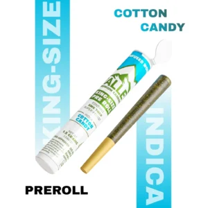 King Size THCa Pre-roll Cotton Candy - INDICA