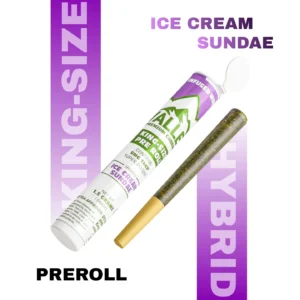 King Size THCa Pre-roll Ice Cream Sundae - HYBRID