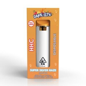 DANK LITE HHC Disposable - super silver haze