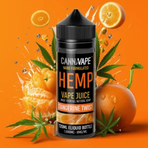 Tangerine Twist Hemp HHC-Derived Vape Juice